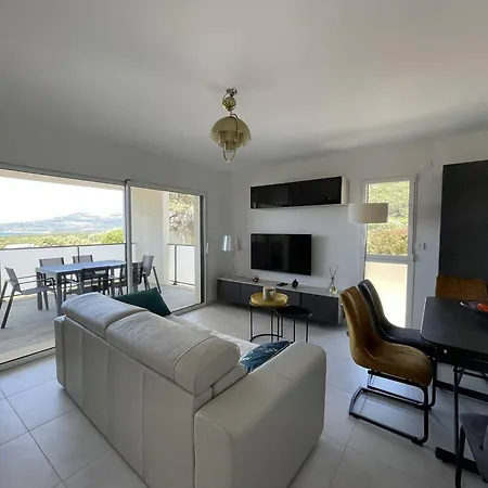 Apartmán Calvi: Vue Mer, Piscine, Clim, Parking, Wifi - Fr-1-719-36