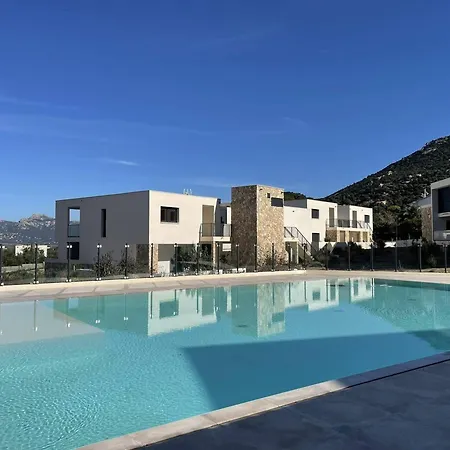Calvi: Vue Mer, Piscine, Clim, Parking, Wifi - Fr-1-719-36 カルヴィ