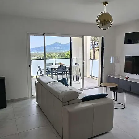 Calvi: Vue Mer, Piscine, Clim, Parking, Wifi - Fr-1-719-36