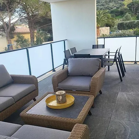 Calvi: Vue Mer, Piscine, Clim, Parking, Wifi - Fr-1-719-36 Apartment